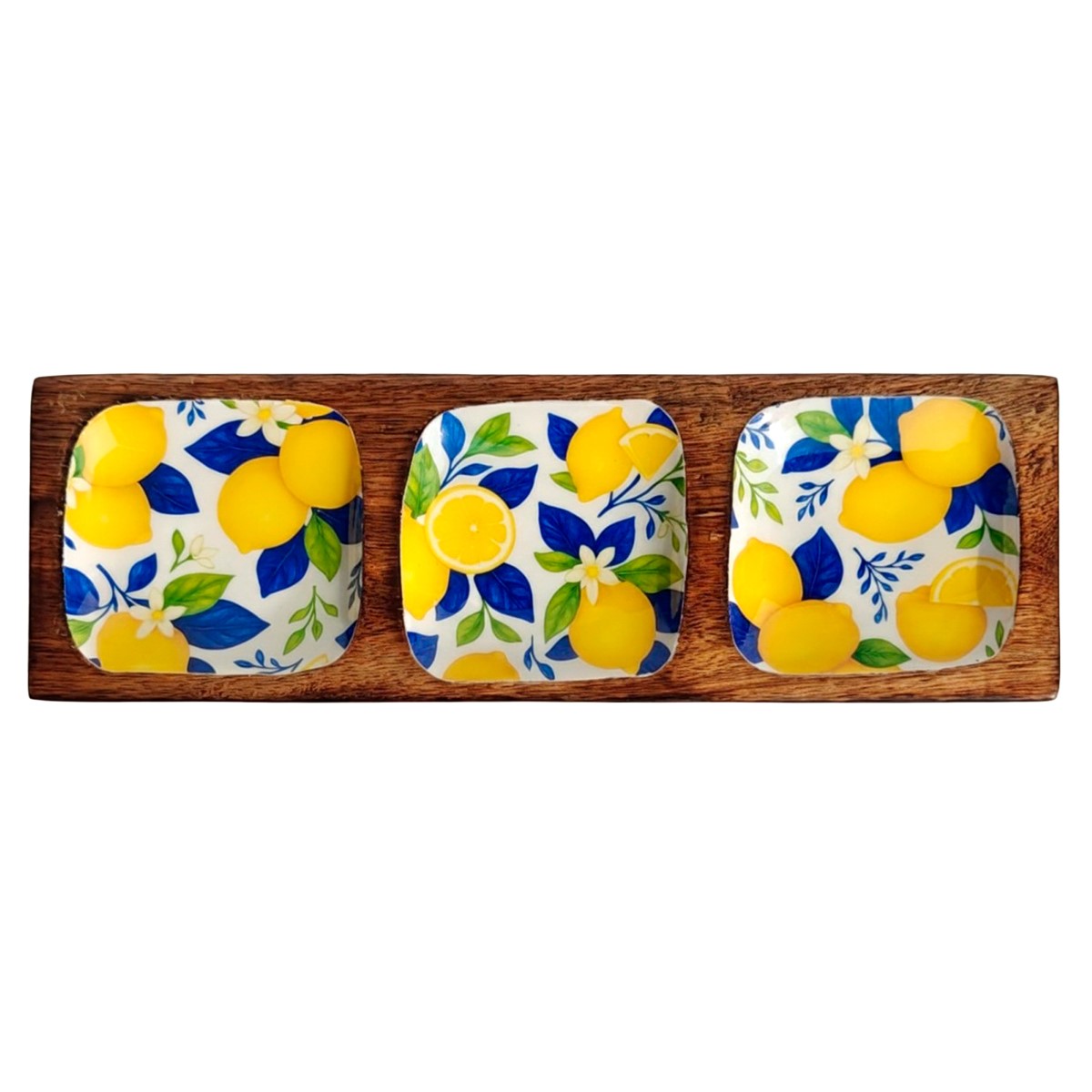 Coupelle motif citrons, 30,50 × 9,50 cm – Image 3
