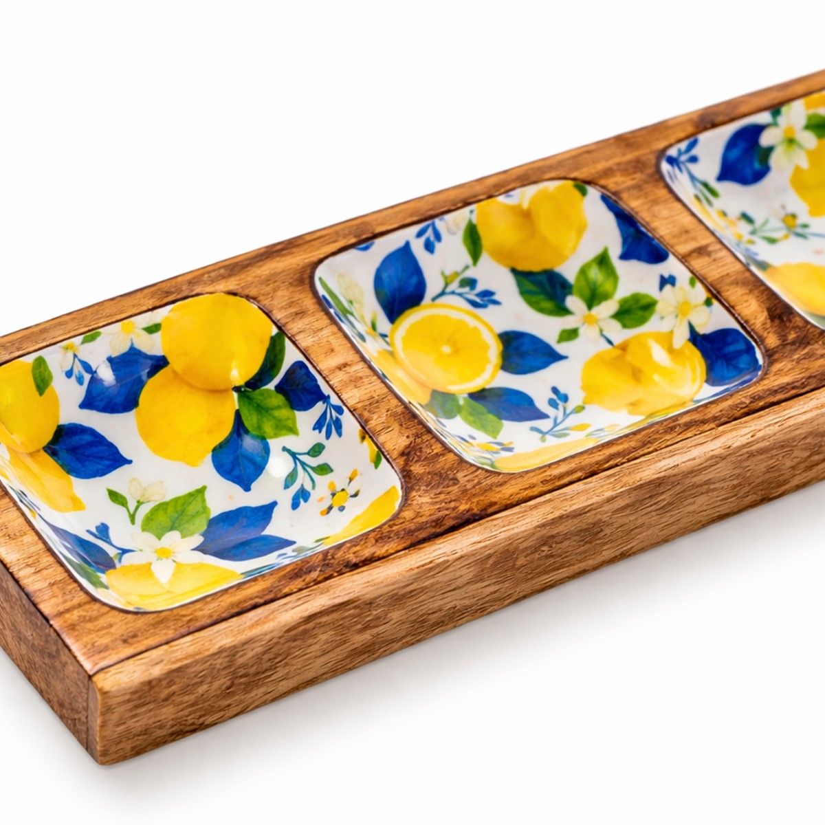 Coupelle motif citrons, 30,50 × 9,50 cm – Image 4